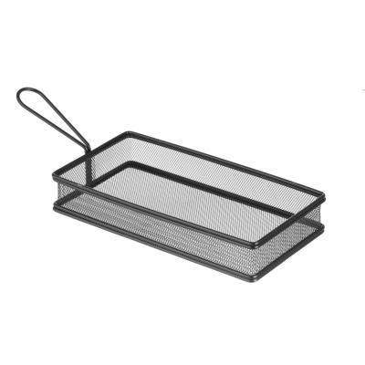 Servírovací mini fritovací košík, HENDI, 255x135x(H)45mm | 425657